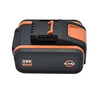 BOGJFC Batería 20V 4.0Ah/6.0Ah/8.0Ah Compatible Con Worx Para Herramientas Inalámbricas, Cortacésped, Taladros, Recortadoras, Amoladoras, Indicador De Carga, Li-Ion(1PCS 8.0Ah Battery)