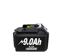 BOGJFC Compatible Con Makita 18V 9000mAh Batería Li-Ion Sustitución Para BL1830 BL1840 BL1850 BL1860 Con Cargador Simple 4A O Doble 6A Para Herramientas(1Pack 9000mAh)