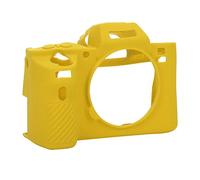 Bognajin and Silicone Cover for A72/A7R2/A7S2, Washable Camera Protector, Non Slip and Wear, Multiple Colors Available (Yellow)