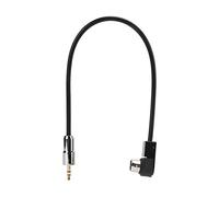 Bognajin Cable de Audio AUX para Alpine DVA-7996R y DVA-9860R, Cable Adaptador de Entrada Auxiliar estéreo, Cable Auxiliar de Audio de 30 cm con Enchufe metálico para Radio de Coche,