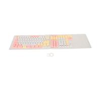 Bognajin Cartoon Style PBT Keyboard Keycaps, 130 Keys Dye Sublimation, Ergonomic Design, Rich Colors, Custom Mechanical Keyboard Keycaps for Game Work DIY (Macaron Color)