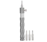 Bognajin Extractor de insertos de tubo de corona para relojes, herramienta de reparación de relojes para relojeros, herramienta de precisión de metal para la extracción de tubos de corona