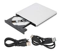 Bognajin Unidad Externa Super Slim USB 3.0 para DVD-RW, CD y VCD: regrabadora de Discos ópticos portátil, de conexión Plug and Play, con Soporte para Capas duales, Compatible con portátiles