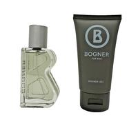 3X Bogner Para Hombre Set Regalo Eau De Toilette 30Ml + Gel De Ducha 75Ml Nuevo