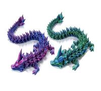 Bogoro 2 Piezas Huevo DragóN Impreso En 3D,Huevo DragóN Impreso En 3D,Huevo De DragóN,Huevo DragóN con Figuras DragóN para Coches,DragóN Cristal con Huevo DragóN,para Adultos Y NiñOs