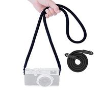 Bogoro Correa de Cámara,Cuello Cinturón Correa de Cámara,Correa de Cámara de Cuerda,Universal Cámara Correa para Cámaras DSLR Nikon, Canon, Sony, Samsung, Olymplus (100cm) (Negro)