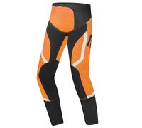 Bogotto Ares-MTN Pantalones de motocross, Negro/Naranja/Blanco, Talla 34