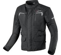 Bogotto Aveno waterproof 3in1 Chaqueta textil de moto impermeable, negro, tamaño S para Hombres