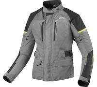 Bogotto Aveno waterproof 3in1 Chaqueta textil impermeable para mujer, plata, tamaño 5XL