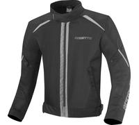 Bogotto Blaze-Air Chaqueta textil de moto, negro-gris, tamaño XS para Hombres