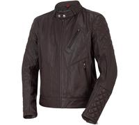 Bogotto Chicago Retro Chaqueta de cuero para moto, marrón, Talla 46