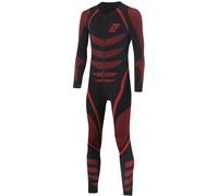 Bogotto Cool+ Traje funcional de una pieza, negro-rojo, tamaño XL 2XL para Hombres