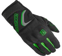 Bogotto F-ST Guantes de motocicleta, negro-verde, tamaño XS para Mujer