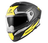 Bogotto FF118 Vilial Casco, negro-amarillo, tamaño 3XL para Mujer