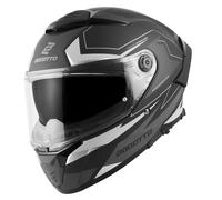 Bogotto FF118 Vilial Casco, negro-gris, tamaño L para Mujer