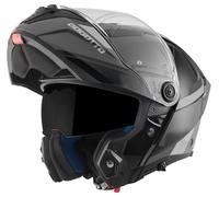 Bogotto FF404 Ezion Casco abatible, negro-gris, tamaño M para Mujer