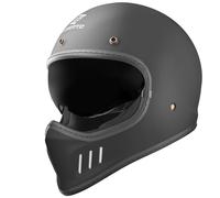 Bogotto FF980 Casco Caferacer Cross, Black Matt, Talla XL