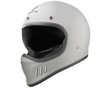 Bogotto FF980 Casco Caferacer Cross, gris, tamaño M para Hombres