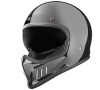 Bogotto FF980 Casco Caferacer Cross, Nero, M