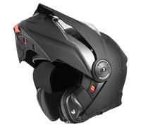 Bogotto FG-102 Casco abatible de fibra de vidrio para enduro, Black Matt, Talla M