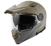 Bogotto FG-102 Duo Casco abatible de fibra de vidrio para enduro, marrón, tamaño XS para Hombres