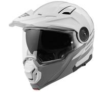 Bogotto FG-102 Duo Casco de fibra de vidrio, blanco, tamaño L para Hombres