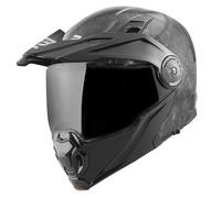 Bogotto FG-102 Forged Carbon Casco abatible de enduro, negro, Talla M