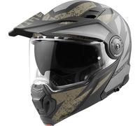 Bogotto FG-102 Safari Casco abatible de fibra de vidrio para enduro, tamaño 2XL para Mujer