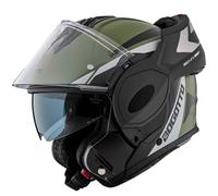 Bogotto FS-X600 Atyr Casco, Mate oliva/negro, Talla XS