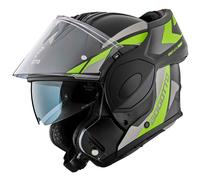 Bogotto FS-X600 Atyr Casco, nero opaco/grigio/giallo, M (57/58)