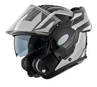 Bogotto FS-X600 Vyda Casco, Negro/Gris/Blanco, Talla S