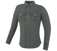 Bogotto Furrow Camisa de moto para mujer, verde, Talla S