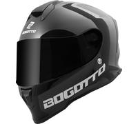 Bogotto H151 Solid Casco, negro, tamaño M para Mujer
