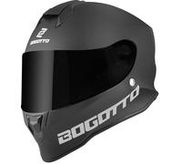 Bogotto H151 Solid Casco, negro, tamaño S para Mujer