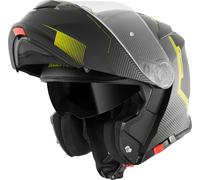 Bogotto H271 Wayke Casco, negro mate/amarillo, Talla L