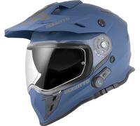 Bogotto H331 BT Bluetooth Casco de enduro, Mate azul, Talla M