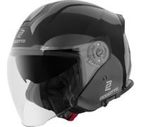 Bogotto H586 Casco Jet, negro, tamaño L para Hombres