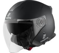 Bogotto H586 Casco Jet, negro, tamaño S para Hombres
