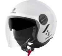 Bogotto H595-1 SPN Casco Jet, blanco, tamaño L para Hombres