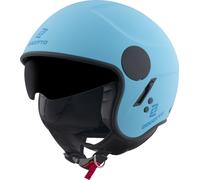 Bogotto H595 SPN Casco Jet, azul, tamaño S para Mujer