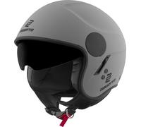 Bogotto H595 SPN Casco Jet, gris, tamaño XS para Mujer