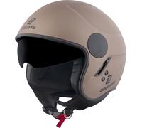 Bogotto H595 SPN Casco Jet, marrón, tamaño L para Mujer