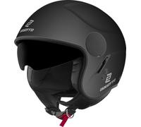 Bogotto H595 SPN Casco Jet, negro, tamaño XS para Mujer