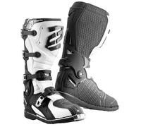 Bogotto MX-7 S Botas de motocross, Negro/Blanco, Talla 43