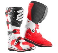 Bogotto MX-7 S Botas de motocross, Rojo/negro/blanco, Talla 43