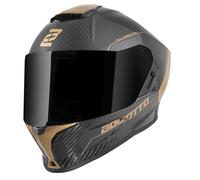 Bogotto Phantom Carbon Casco, negro/dorado, Talla L