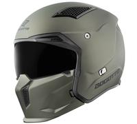 Bogotto Radic 22.06 Casco, verde, tamaño M para Hombres
