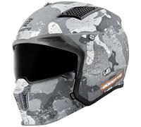 Bogotto Radic Camo 22.06 Casco, Blanco mate, Talla L