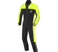 Bogotto Rain Traje de lluvia de motocicleta de una pieza, negro-amarillo, tamaño S para Hombres