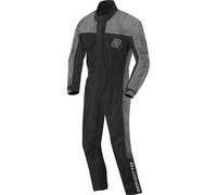 Bogotto Rain Traje de lluvia de motocicleta de una pieza, negro-gris, tamaño 3XL para Hombres